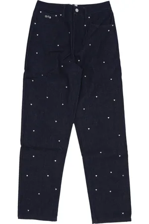 ARTE Pantalon de coeur perdu Jeans Man Marine