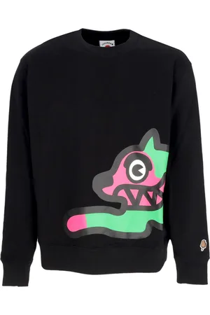 ICECREAM Homme Jumbo Running Dog Crewneck Noir