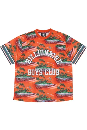 Billionaire Boys Club T-shirt Homme Tropical Island Imprimer Football Top