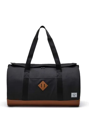 Herschel Sac de sport unisexe Heritage noir/marron selle