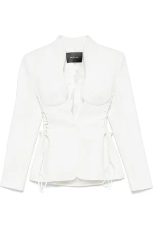 MUGLER Veste avec lacets