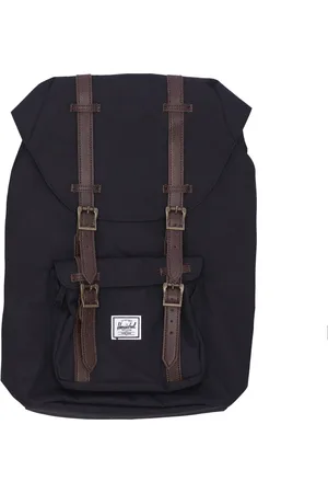 Herschel Sac a dos pour hommes Little America Mid Volume noir/cafe chicoree
