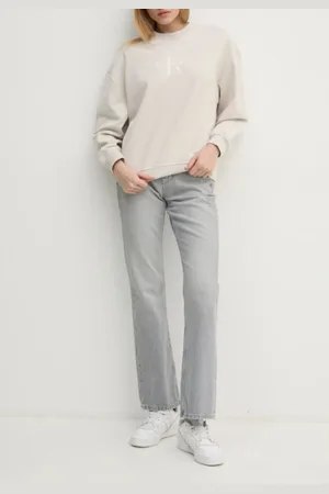 Calvin Klein Jeans M. RELAXED FLARE-MID GREY