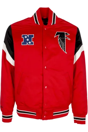 Mitchell & Ness Blouson Bomber Homme Nfl Heavyweight Satin Jacket Atlfal