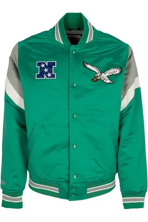 Mitchell & Ness Blouson Bomber Homme Nfl Heavyweight Satin Jacket Phieag