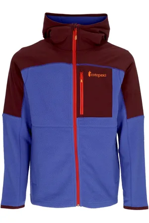 COTOPAXI Veste Polaire Homme Abrazo Fleece Hoodie Veste Zippee Vin/Bleu Violet
