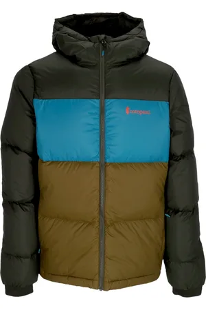 COTOPAXI Veste a capuche pour hommes Bois/Gulf