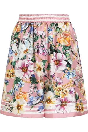 Dolce & Gabbana Pyjamas courts en serge imprime majolique