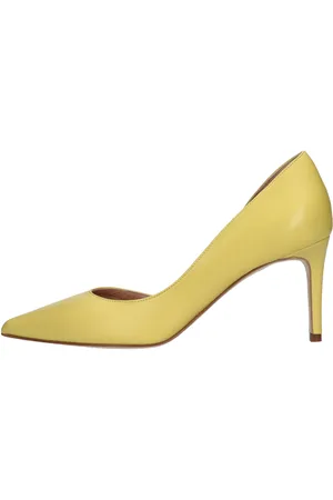 Chantal B Chaussures avec talon jaune