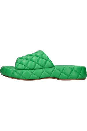 Bottega Veneta Sandales vertes