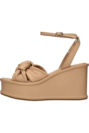Elvio zanon Chaussures avec talon beige