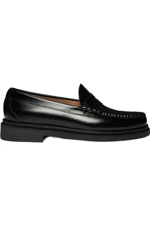 G.H. Bass Mocassini Weejuns Step Larson Penny Loafers Cuir noir