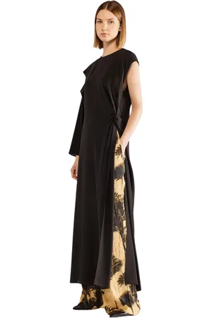 ERIKA CAVALLINI Robe de femme plis et noeuds