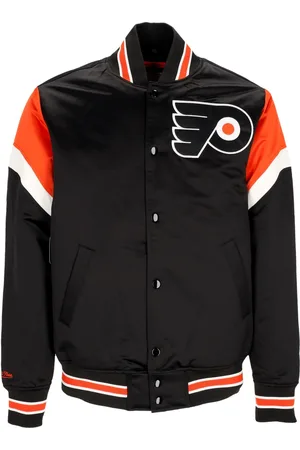 Mitchell & Ness Blouson aviateur pour hommes NHL Heavyweight Satin Jacket Phifly