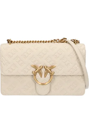 Pinko Love One Classic DC Vitello Donna 100941A1YB-Z14Q Blanc