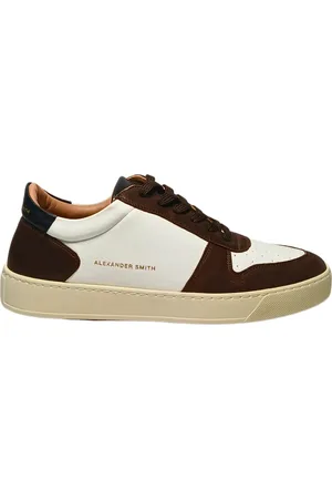 Alexander Smith Chaussures pour hommes Cambridge Homme-DK Blanc brun