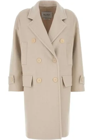Max Mara Manteau a deux seins nogara