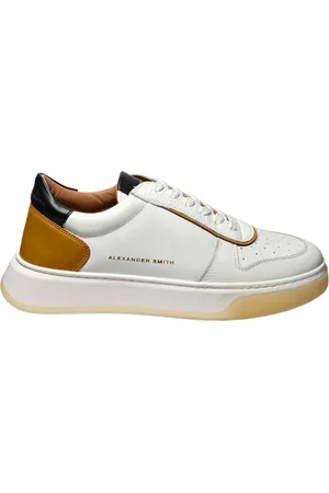 Alexander Smith Chaussures pour hommes Cognac Harrow Homme-Blanc