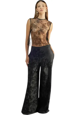 LIVIANA CONTI Pantalons pour femmes brode