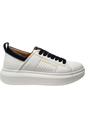 Alexander Smith Chaussures pour hommes Eco-Wembley Man... Blanc Noir