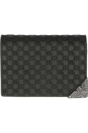 Emporio Armani Homme Portefeuille en cuir homme Autres Noir