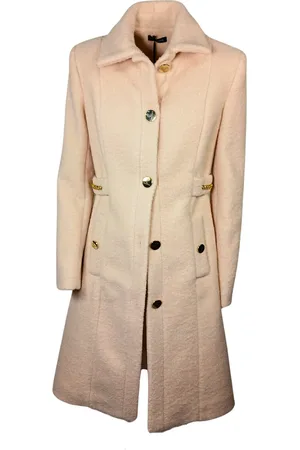CRISTINAEFFE Manteau pour femmes Manteau avec boutons poches cote fermeture- Details en or