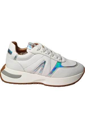 Alexander Smith Chaussures pour femmes Hyde femme-blanc iride argent