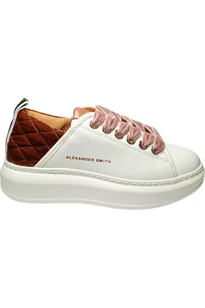 Alexander Smith Chaussures pour femmes Wembley Femme-Rose Blanche