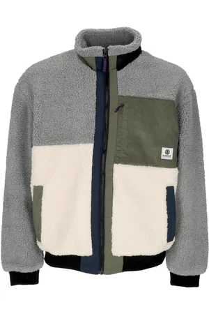 Element Teddy Bear Veste Sherpa en Chene pour Homme Multicolore