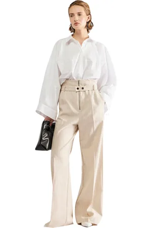 ERIKA CAVALLINI Pantalons pour femmes avec ceinture