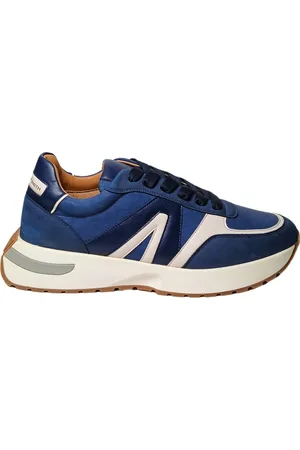 Alexander Smith Chaussures pour hommes HYDE HOMME-bleu blanc