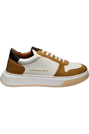 Alexander Smith Chaussures pour hommes Bruant Homme-Sand Blanc Noir
