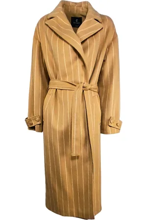 CRISTINAEFFE Manteau pour femmes Manteau Gessato Beige