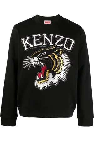 Kenzo Sweat-shirt homme Varsity Jungle Tigre