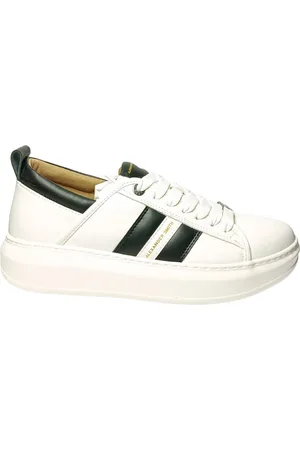 Alexander Smith Chaussures pour hommes Eco-Wembley Homme-Blanc Noir