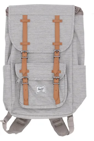 Herschel Sac a dos unisexe Little America Mid gris clair hachure