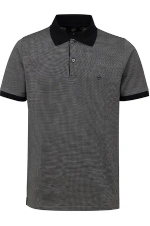Dunhill Polo en coton et soie noir