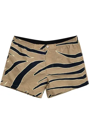 Bottega Veneta Boxer Mer avec imprime animal