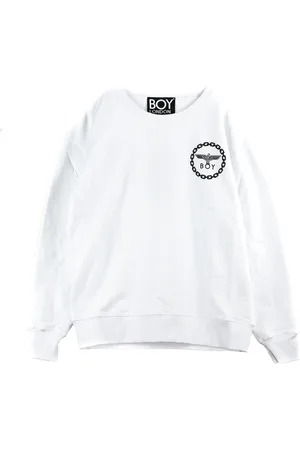 Boy London Sweat-shirt a col rond pour hommes Eagle Backprint Sweat