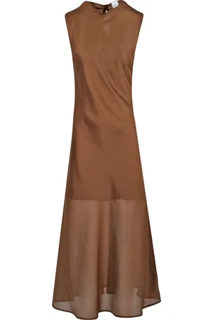 La Femme Blanche Robe - 451442 - Tabac