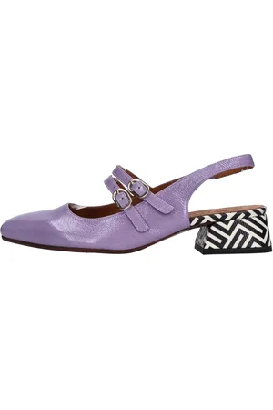 Chie Mihara Chaussures basses pourpre