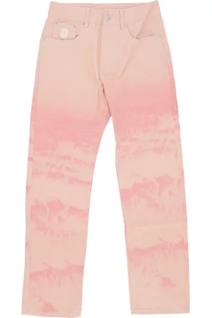 Billionaire Boys Club Jeans Man Mountain Imprimer Astro Denim Pant Rose