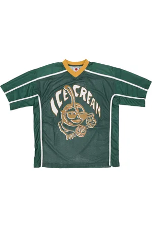ICECREAM Homme Cherry Applique Football Top Vert