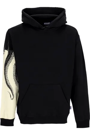 Octopus Sweat a capuche lateral pour hommes noir