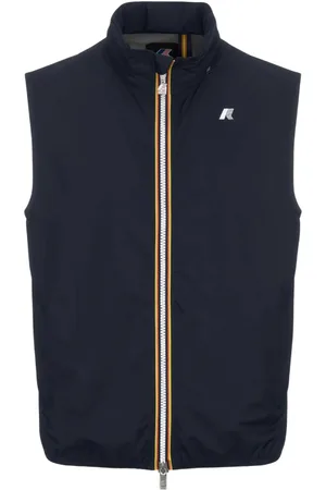K-Way Gilet pour hommes - Valen stretch dot - bleu