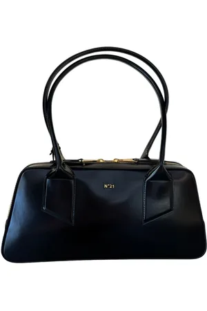 Nº21 Sacs a epaulettes pour femmes N21 - Abrasive Midi Box - Noir