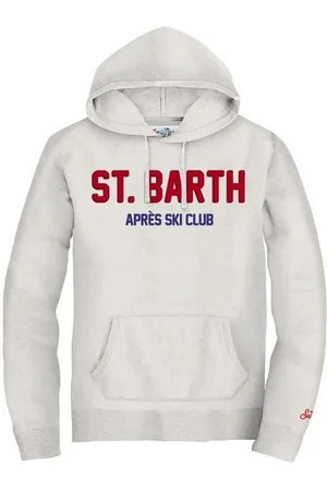 MC2 SAINT BARTH Chandails pour hommes - Tribca sb apres ski 10 patch emb - blanc