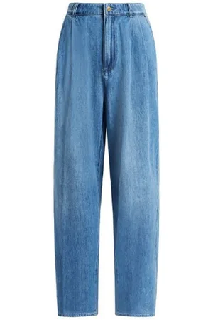 Michael Kors Jeans femme - pantalon plisse jean - denim