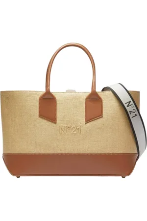 Nº21 Sacs a bandouliere pour femmes n21 - raffia horizontal