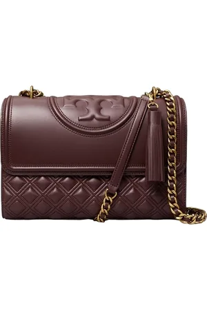 Tory Burch Sacs a epaulettes femme - sac a bandouliere decapotable - bordeaux